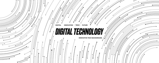 Tech Circuit Abstract Background vector image