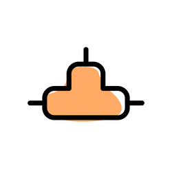 Integration hub three way isolated on a white vector