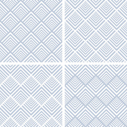 seamless patterns set vector image