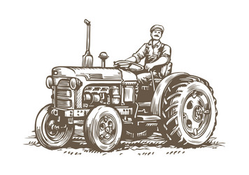 Farm hand drawing hires stock photography and images  Alamy