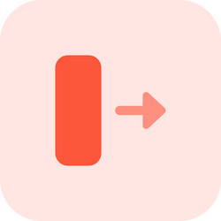 Right direction adjustment-setting adjust layout vector