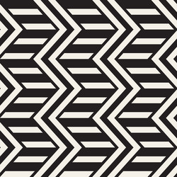 seamless zigzag line pattern abstract vector image