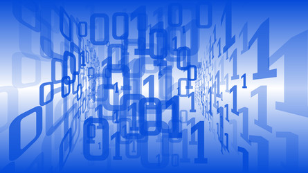 computer software code digital transformation vector image