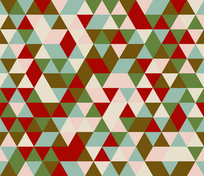 retro style geometric shapes seamless pattern vector image