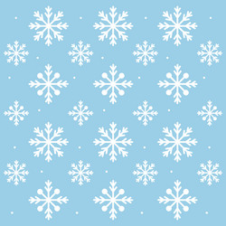 snowflake icon pattern background vector image