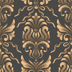 damask seamless pattern element classical vector image
