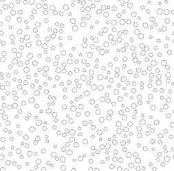 Dashed Bubble Pattern vector image