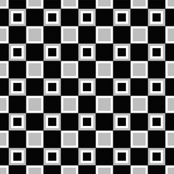 Abstract seamless pattern - square background vector