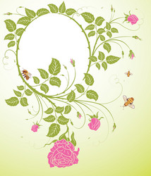Roses design elements Royalty Free Vector Image