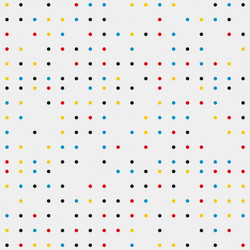 simple polka dots abstract colorful pattern vector image