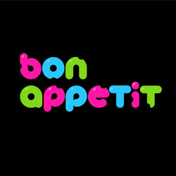 bon appetit template vector