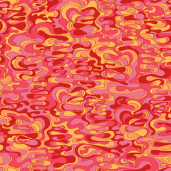 Pattern with the image of cream texture red vector