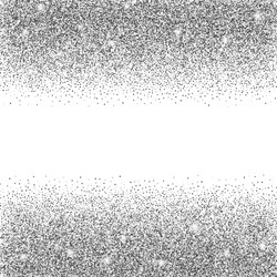 Silver glitter texture Royalty Free Vector Image