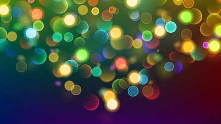 abstract background with bokeh effect vector image
