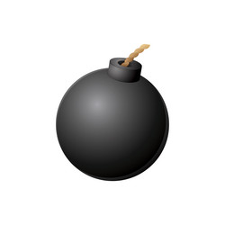 game ui asset gaming user interface bomb icon vector image