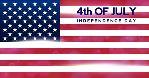 Fourth of July Celebration Flyer vector