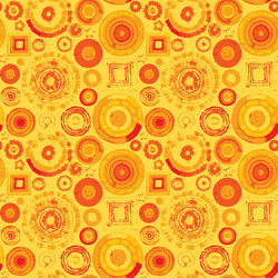 seamless abstract pattern of geometric shapes vector