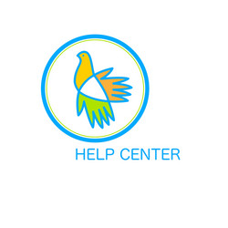 Center Picture Helper Sign Help Center Vector Images (over 44,000)