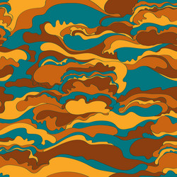 Pattern with the image of cream texture vector