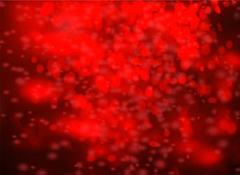 Red bokeh background light effect for your design vector