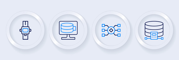 Set line cloud database neural network and wrist vector