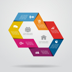 design template with place for your data vector image