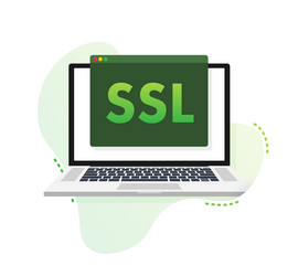 secure internet connection ssl icon safe vector image