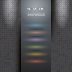example of a simple cover design eps10 vector