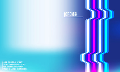 abstract gradient background design for web banner vector image