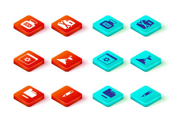 set document folder pencil browser setting vector image