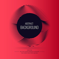 abstract background with dynamic waves vector image
