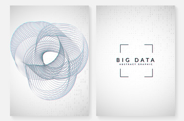 Visualization background technology for big data vector