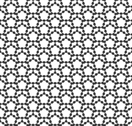 abstract hexagon geometric seamless pattern vector image