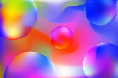 vibrant swirl gradient background abstract color vector image