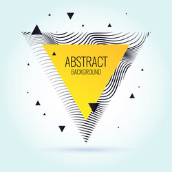 abstract background with dynamic waves vector image