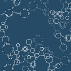 connection structure abstract vector image