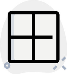 Square blocks grid layout frame template design vector