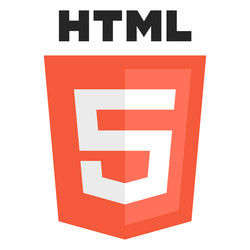 html programming language icon vector