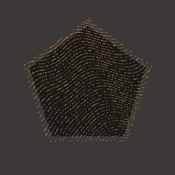 geometric shapes of lines lined with sparkling vector image