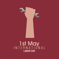 Abstract labor day background with special objects vector