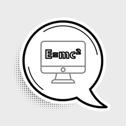 Line math system equation solution on computer vector