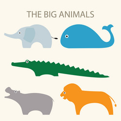 Big and small Royalty Free Vector Image - VectorStock