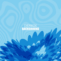 abstract blue background with copy space for text vector image