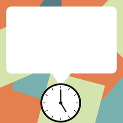 instructor drawing pointing stick on empty vector image