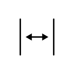 Notebook Icon - White Background vector image