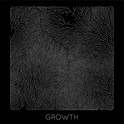 generative branch growth pattern square vector image