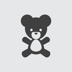 Bear icon Royalty Free Vector Image - VectorStock
