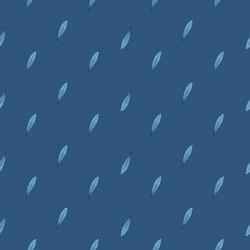 feathers seamless pattern background feather vector image