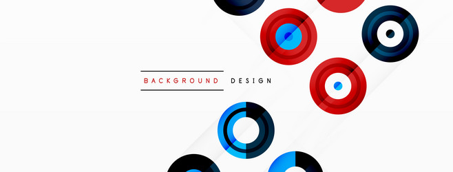 abstract background with circle symmetric grid