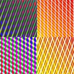 set of splash color abstract glowing background vector image